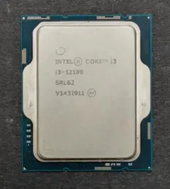 Intel Core i3-12100 CPU 本体