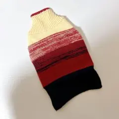 小型犬用ニットタートルネック服 XS