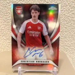 サイン枠内！Topps Chrome シャルル・デ・ケテラーレ 直筆サインカード 