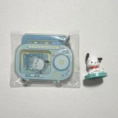 サンリオ カスタムアクリルチャーム ラジカセ チョコエッグ　ポチャッコ