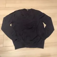 ユニクロ　ネイビーニット