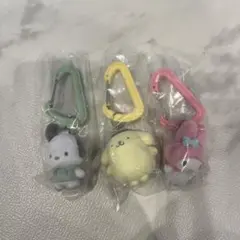サンリオキャラクターズ カラフルカラビナマスコットチャーム ポチャッコ　マイメロ