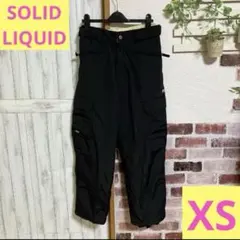SOLID LIQUID スノーボードウェア　スキーウェアパンツ　XS