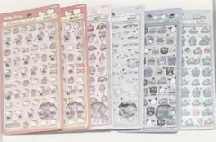 ボンボンドロップシール ミニ サンリオ 正規品 5種 6枚セット