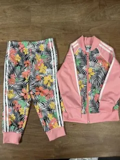 adidas フラワーパターン ジャージセット 095