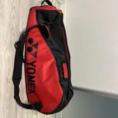 YONEX バドミントン　ラケットバッグ 赤黒