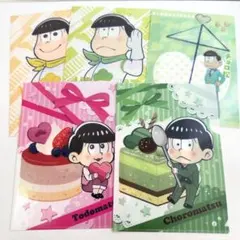 おそ松さん ミニクリアファイル 5枚セット EXPO チョロ松 トド松 十四松