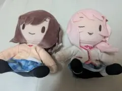 プロジェクトセカイ　プロセカ　暁山瑞希　東雲絵名　ぬいぐるみ　2体セット