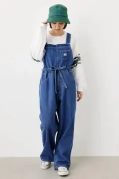 2WAYデニムオーバーオール