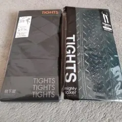 グレー タイツ
