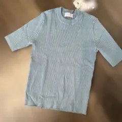 OPAQUE.CLIP 半袖ニット 36/S