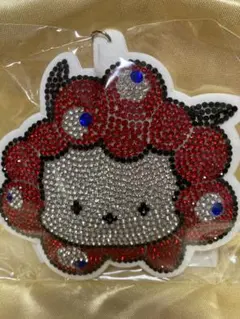 大阪関西万博　【ポチャッコ 】 ミャクミャクなりきり　キラキラレザーキーホルダー