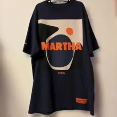 HERON PRESTON MARTHA グラフィックTシャツ ネイビー Mのサムネイル