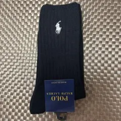 Polo Ralph Lauren 黒 ソックス リブ編み22~24cmのサムネイル