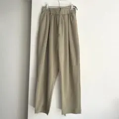 ユニクロ UNIQLO スウェットギャザーパンツ オリーブ M スウェット　美品