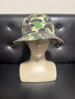 SAINT Mxxxxxx APE ABC Camo Bucket Hat