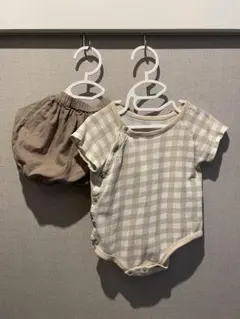 Konny コニー コットンメッシュT＆かぼちゃパンツ　12M