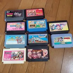 ファミコンソフトセット　まとめ売り