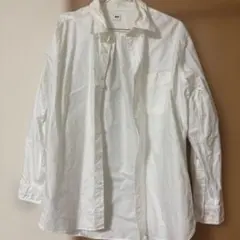 UNIQLO ユニクロ オックスフォードシャツ　ホワイト　L