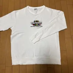マリオ　スーパーニンテンドーワールド　XL スウェット　ホワイト　USJ ユニバ