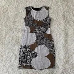 ★美品★Max Mara ノースリーブ ひざ丈ワンピース