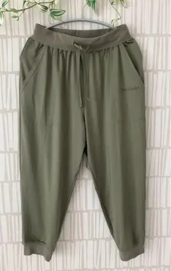 mashalo オリーブグリーン ジャージパンツレディースLサイズ