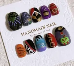 新品未使用❣️ディズニー・ヴィランズ　ネイルシール ハロウィンネイル TDL 2025年最新】ヴィランズネイルの人気アイテム - メルカリ