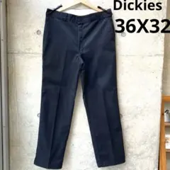 Dickies ディッキーズ ブラック ワークパンツ XL 36x32 黒 L