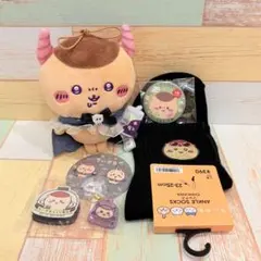 ちいかわ ★ マスコット・靴下・缶バッジ など/くりまんじゅう ⑤点セット