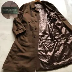 美品/定価20万/L位✨カシミヤ100% ロングコート キャメル 光沢感 日本製