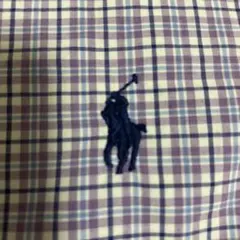 POLO RALPH LAUREN シャツ M パープル系 チェック