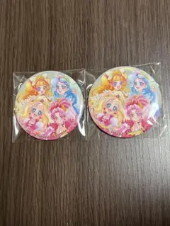 プリキュアオールスターズ BIG缶バッジ Go!プリンセスプリキュア