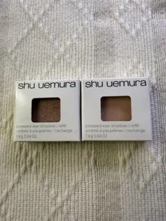 shu uemura プレストアイシャドー レフィル2色セット