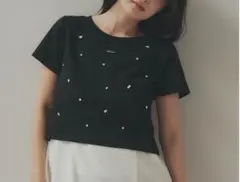 Andequal】back open bijou mini tee - メルカリ