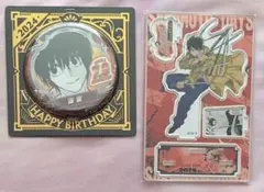 SAKAMOTO DAYS 南雲 バースデイ 名場面アクリルジオラマ 缶バッジ