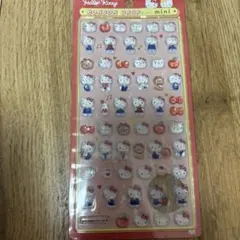 【正規品】サンリオ　ボンボンドロップシール mini ハローキティレッド