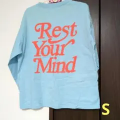 WEGO 水色 長袖Tシャツ Sサイズ