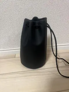 巾着　レザークラフト ハンドメイド