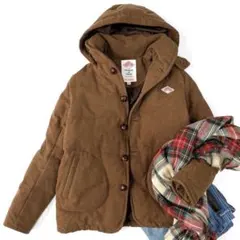 r*r様 美品⁑ダントン×ビームス別注　ウールモッサダウンジャケット　ブラウン