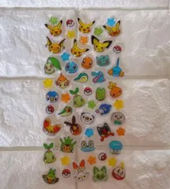 正規品 未使用 ポケットモンスター ポケモン プチドロップステッカー