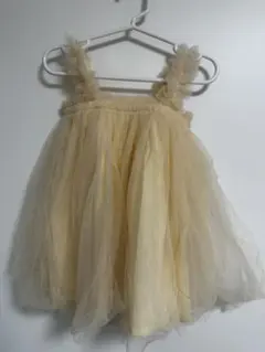 Dudu cream ベビードレス サイズ90 クリーム