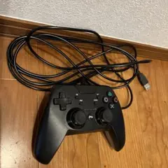 有線コントローラー PS4 黒 USB接続