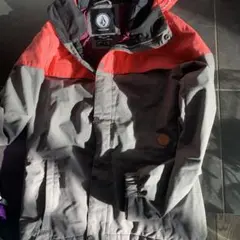 VOLCOM スノーボードジャケット Sサイズ グレー/ピンク