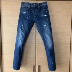 G-STAR RAW】3D/立体裁断 grunge denim/鬼髭/714 - メルカリ
