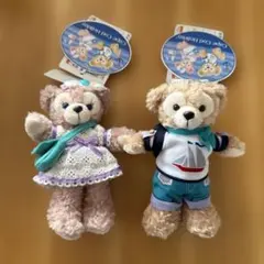 ダッフィー シェリーメイ ぬいぐるみバッジ ケープコッド