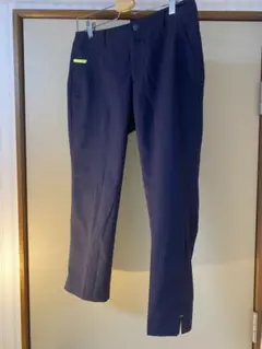 ネイビー ストレートカットパンツ W64 H91