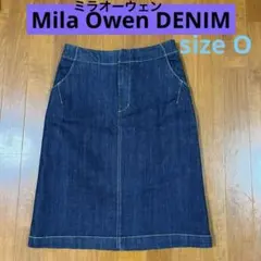 ミラオーウェンMila Owen デニムスカート　サイズO 美品