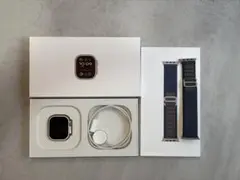 Apple Watch Ultra 2 ナチュラルチタニウム ＋おまけ付き