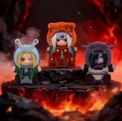 TOPTOY 　ナルト 疾風伝 ぬいぐるみ 綱手 自来也 大蛇丸　伝説の三忍