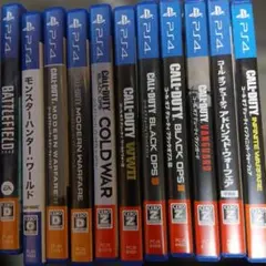 Ps4 ソフト コールオブデューティ COD モンハン バトルフィールド